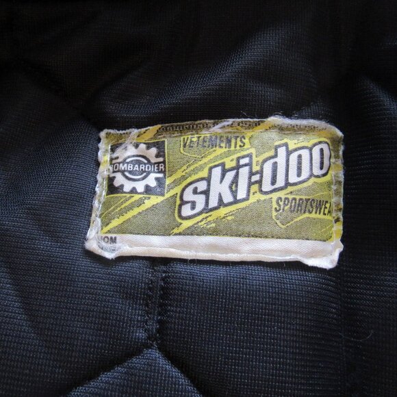 Vintage Bombardier Sportswear Ski-doo Jacket, Size XXL, Full Zip, Pockets, I399 - Picture 8 of 11